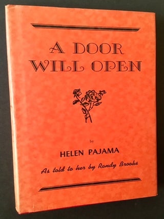 Item #10133 A Door Will Open. as told to, Randy Brooks