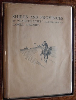 Item #11043 Shires and Provinces (in Dustjacket). Sabretache