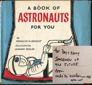 Item #11262 A Book of Astronauts for You. Franklyn M. Branley