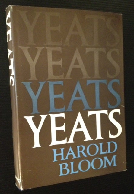 Item #11658 Yeats. Harold Bloom.