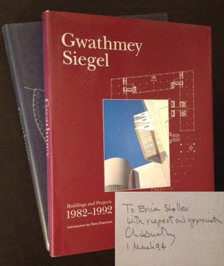Item #11741 Gwathmey Siegel: Buildings and Projects 1982-1992 AND 1992-2002 (2 Vols.). Ed Brad...