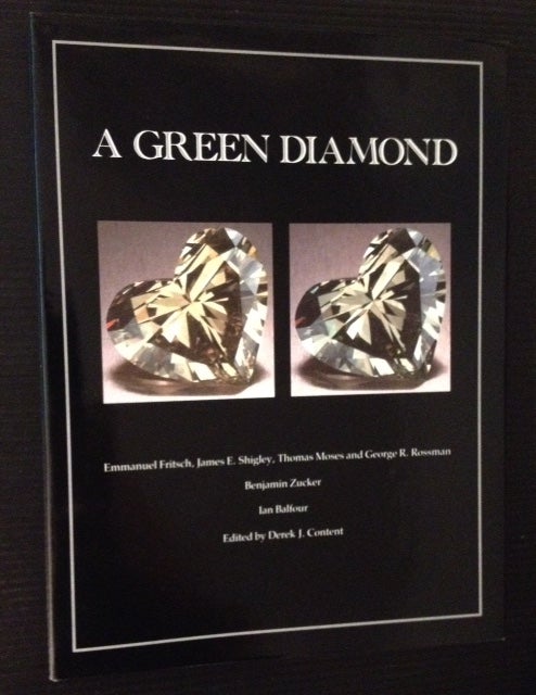 Item #11775 A Green Diamond: A Study of Chameleonism. Benjamin Zucker.