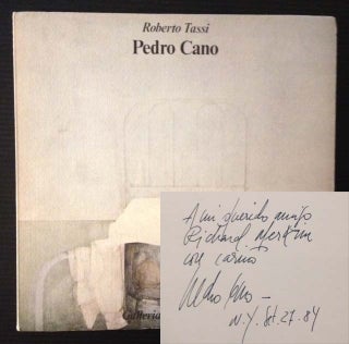 Item #11796 Pedro Cano. Robert Tassi
