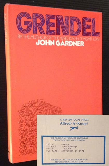 Item #11856 Grendel (Review Copy). John Gardner.