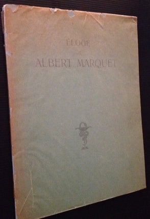Eloge de Albert Marquet