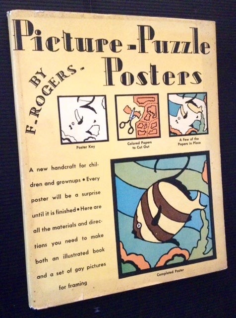 Item #12400 Picture--Puzzle--Posters (in Dustjacket). F. Rogers.