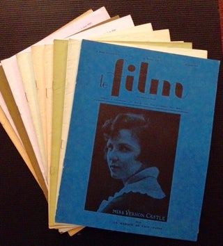 Item #12574 Le Film (32 Issues). Director Henri Diamant-Berger, Louis Delluc, -in-Chief