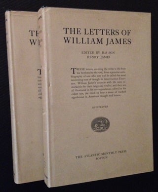 Item #12660 The Letters of William James (2 Vols.). William James