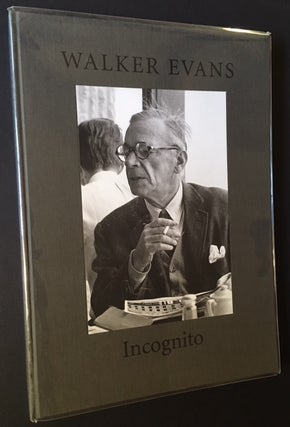 Incognito + The Original Peter Koster Photograph of Walker Evans from Which the Cover Portrait Was Printed