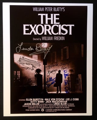 Item #13518 The Exorcist (Signed Photograph of the Original Poster