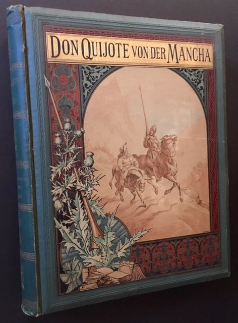 Item #13607 Don Quijote von der Mancha. Miguel de Cervantes Saavedra.