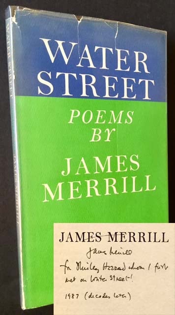 Item #13665 Water Street. James Merrill.
