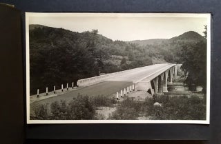 Item #13881 Early 20th Century Photo Album Depicting Mostly Connecticut Bridges in Their Various...
