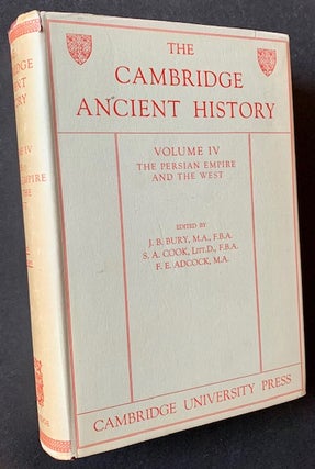 Item #1390 Cambridge Ancient History: Vol. IV The Persian Empire and the West