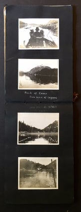 1913 Photo Album of a Month-Long Trip to "Camp Welcome", Saw Mill Bay in Prince William Sound, Alaska