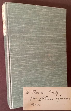 Item #14811 Plays, Acting, and Music (Inscribed to Thomas Hardy). Arthur Symons