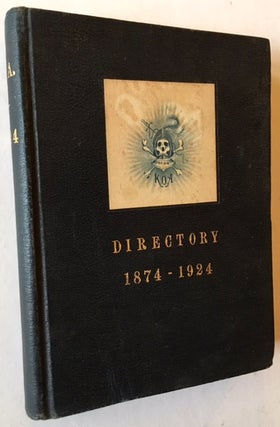 Item #14855 K.O.A. Phillips Academy Andover: Directory 1874-1924