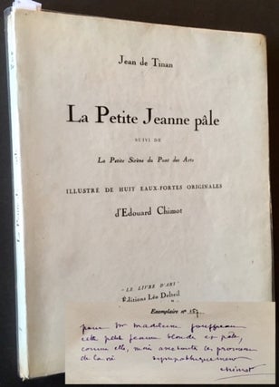 Item #14882 La Petite Jeanne Pale (Suivi de La Petite Sirene du Pont des Arts). Jean de Tinan