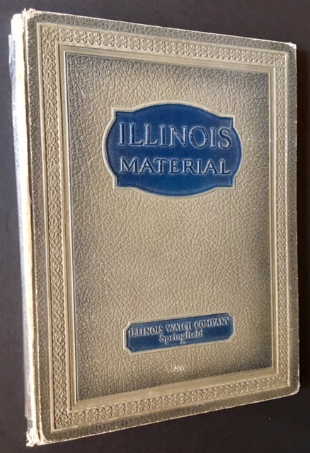 Item #15000 Catalogue and Price List of Materials Manufactured by Illinois Watch Company.