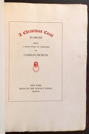 A Christmas Carol in Prose: Being a Ghost Story of Christmas