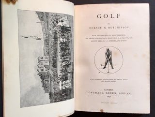 Golf (The Badminton Library)