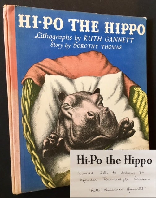 Item #15578 Hi-Po the Hippo. Dorothy Thomas, Ruth Gannett.