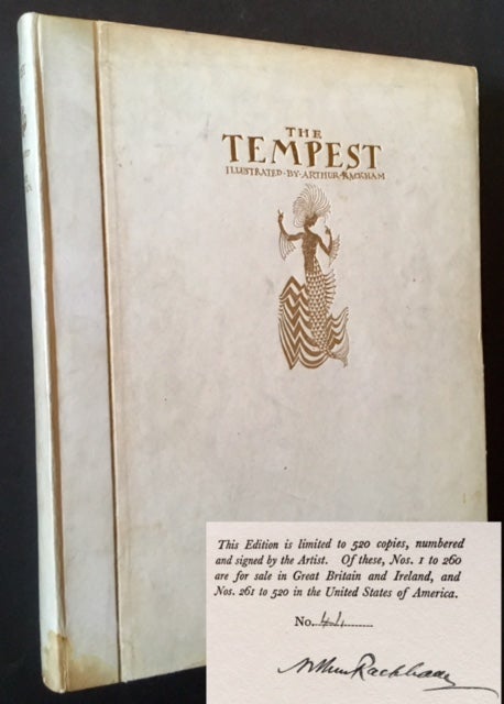 Item #15580 The Tempest. William Shakespeare, Arthur Rackham.
