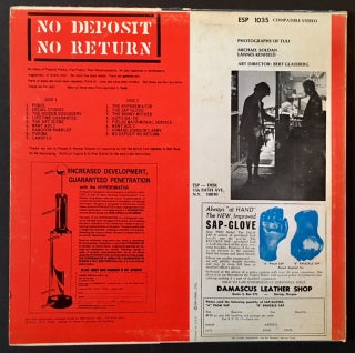 No Deposit No Return: An Evening of Pop Poetry with Tuli Kupferberg (LP Record)
