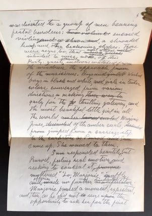 The Works of Booth Tarkington (The Autograph Edition--Complete in 12 Vols., Lettered, in Full Levant Morocco and Including a Tipped-In Manuscript Page)