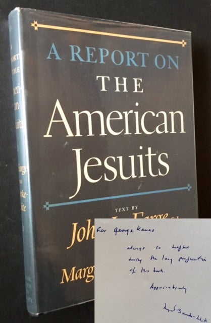 Item #16610 A Report on the American Jesuits. John LaFarge, Margaret Bourke-White.