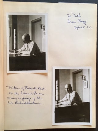 Item #16795 Rockwellkentiana (With Original Pasted-On Photos of Rockwell Kent Working on the...