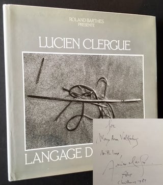 Item #16819 Langage des Sables. Lucien Clergue