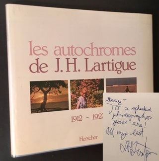 Item #17073 Les Autochromes de J.H. Lartigue: 1912-1927. J. H. Lartigue