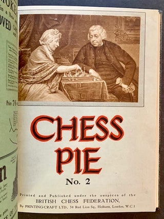 Chess Pie: The Official Souvenir of the International Tournament -- 1922, 1927 and 1936 (Complete in 3 Bound Volumes)