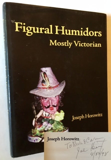 Item #17293 Figural Humidors--Mostly Victorian. Joseph Horowitz.
