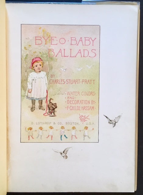 Item #17465 Bye-O-Baby Ballads (In the Rare Printed Dustjacket). Charles Stuart Pratt.