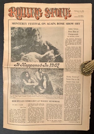 Item #17863 Rolling Stone (Issue #6, February 24th, 1968 -- The Janis Joplin Cover). Ed Jann Wenner
