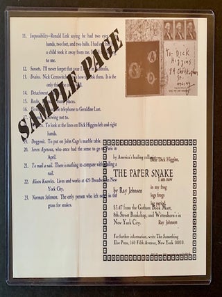 The Paper Snake (The Limited Edition--With Artwork)