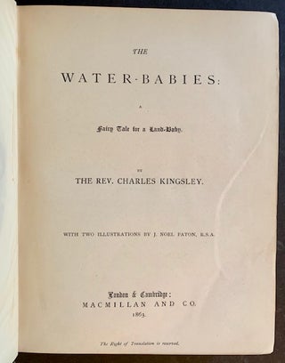 The Water-Babies: A Fairy Tale for a Land-Baby