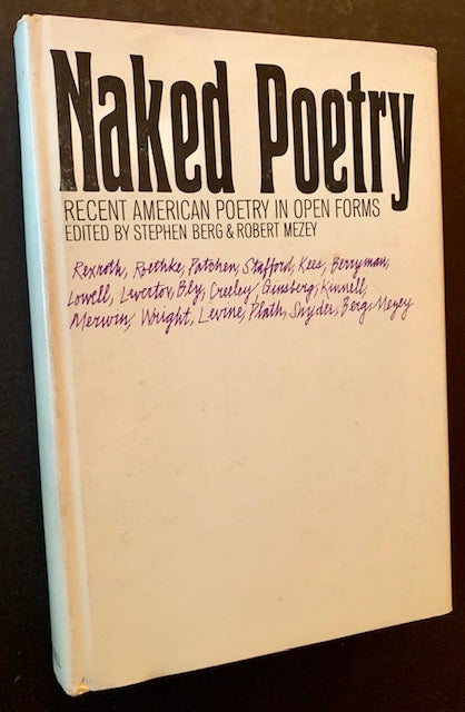 Item #18141 Naked Poetry: Recent American Poetry in Open Forms. Stephen Berg, Eds Robert Mezey.