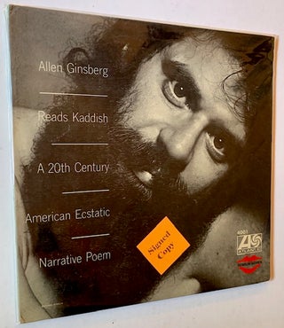 Allen Ginsberg Reads Kaddish: A 20th Century American Ecstatic Narrative Poem (LP Record)