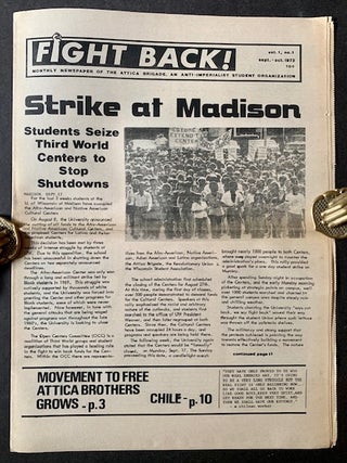 Item #18168 Fight Back! Monthly Newspaper of the Attica Brigade (Vol. 1, No. 1