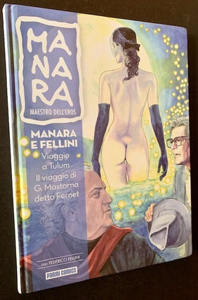 Item #18216 Manara Maestro Dell'Eros #4: Manara e Fellini. Milo Manara