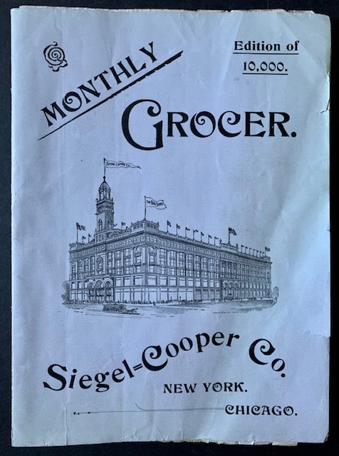 Item #18307 Monthly Grocer and Price Current (October 1896)