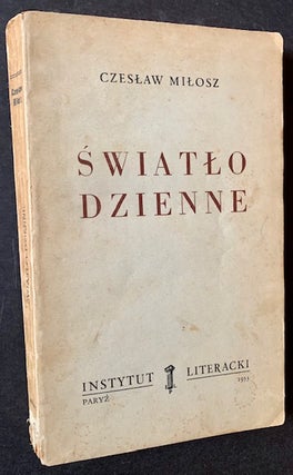 Item #18343 Swiatlo Dzienne ("Light of Day"). Czeslaw Milosz