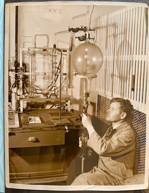 Item #18363 Original Photo Album of W.C. Lilliendahl of Westingouse (A Key Scientist in Uranium Research Whose Work Contributed to the Establishment of the Manhattan Project and Ultimately of the Atomic Bomb)