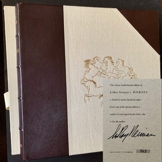 Item #18409 Horses (The Deluxe Signed/Limited Edition in Slipcase AND Publisher's Original...