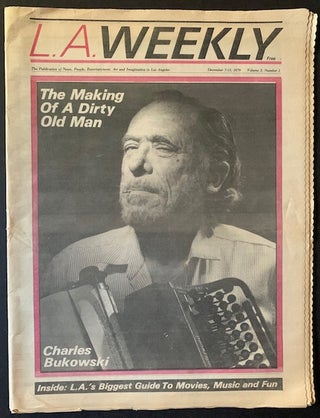 Item #18483 L.A. Weekly, December 7-13, 1979 -- The Charles Bukowski Cover ("The Making of a...