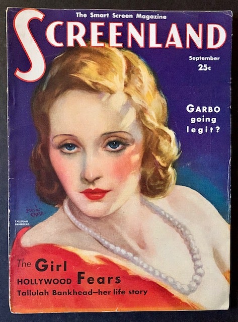 Item #18492 Screenland -- September 1931 (The Tallulah Bankhead Cover)