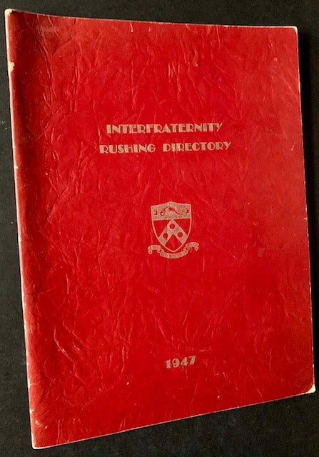 Item #18678 University of Pennsylvania Rushing Directory (1947)